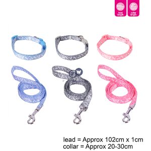 Smart Choice Small Puppy Collar & Lead Set Assorted Colours