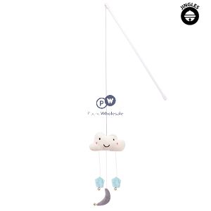 Smart Choice Plush Jingle Wand Kitten Teaser Assorted