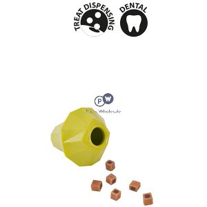 Smart Choice Treat Dispensing Rubber Fruit Dog Toy Assorted Colours