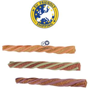 Smart Choice Meat-free Yummy Puffed Twists Dog Treats 3 Pack 120g Assorted Flavours