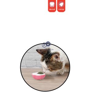 Smart Choice Catnip Roller Ball Cat Toy 6cm Assorted Colours