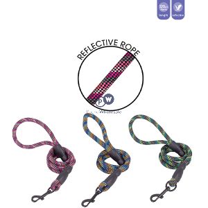 Smart Choice Reflective Rope Dog Lead 120cm Assorted Colours