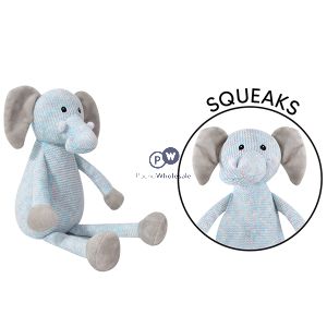 Smart Choice Squeaky Plush Long Animal Dog Toy 35cm Assorted