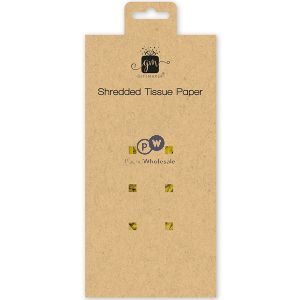 Giftmaker Metallic Gold Shredded Tissue Paper 25g
