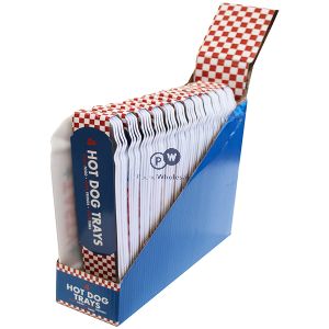 Bbq Hot Dog Trays 4 Pack 21cm Cdu