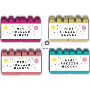 Summer Days Mini Freezer Blocks 8 Pack Assorted Colours