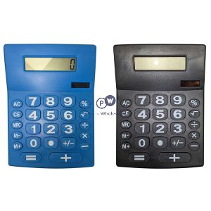 Just Stationery Large Key Desk Calculator 135 X 185mm Assorted