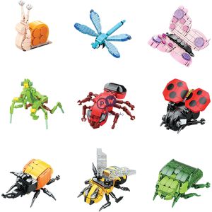 Hoot Build-a-box Insect Collection Building Block Kits Cdu Assorted