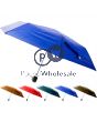 3 FOLD SUPER MINI UMBRELLA PLAIN ASSORTED COLOURS