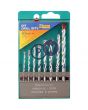 MARKSMAN MASONARY DRILL BITS 8PC