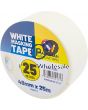 MARKSMAN WHITE MASKING TAPE 48MM X 25M