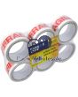 6pc Fragile Printed Tape Size 48mm X 50m