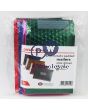 B/00 METALLIC PADDED MAILERS 210MM X 120MM ASSORTED COLOURS 6PK