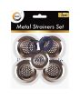 DID METAL STRAINERS SET 5 PACK