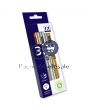 METALLIC MARKERS ASSORTED COLOURS 3 PACK