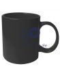 STRAIGHT-SIDED STONEWARE MUG BLACK