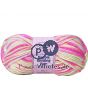 SEWING SOLUTIONS DOUBLE KNITTING YARN WOOL PINK MIX