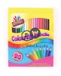 20 Full Sized Coloured Pencils