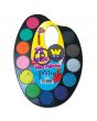 12 JUMBO PAINTS WITH PALETTE