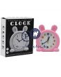 BLESSEDNESS HAPPY TIME ALARM CLOCK BUNNY SHAPED boxed
