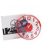 HAPPY TIME 12 24 WALL CLOCK RED BOX