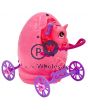 PONY WITH DIY PUSH CARRIAGE