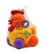 PULL LINE STRING HEN WITH PUZZLE SHAPES 