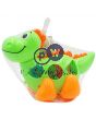 PULL LINE STRING DINOSAUR WITH PUZZLE SHAPES