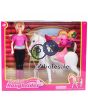 HORSE AND DOLL SET BOXED