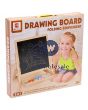 2-IN-1 FOLDING DRAWING BOARD BLACKBOARD