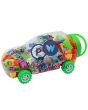 TOY CAR WITH 215PCS BUILDING BLOCKS
