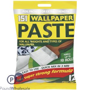 151 Wallpaper Paste 10 Roll 12 Pint Pack