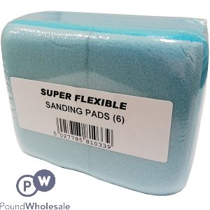 Shrink-Wrapped Sanding Pad 6 Pack