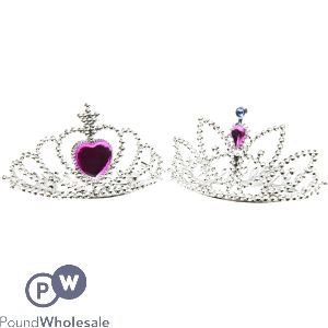Mini Pp Crown Tiara 11cm Assorted