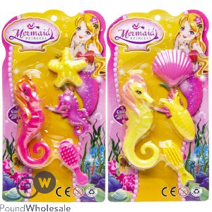 Mermaid Princess Beauty Set 4pc Assorted