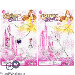 Glitzy Girl Jewellery Set Assorted