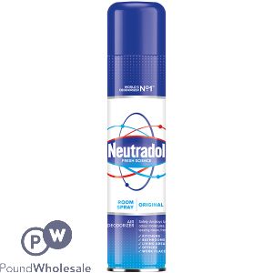 Neutradol Original Deodorising Room Spray Air Freshener Aerosol 300ml