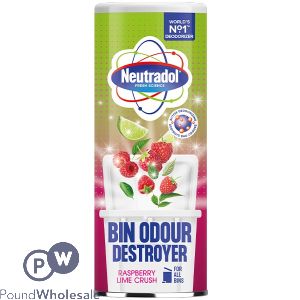 Neutradol Raspberry & Lime Crush Bin Odour Destroyer 350g