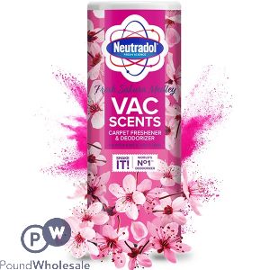 Neutradol Fresh Sakura Medley Vac Scents Carpet Freshener & Deodoriser 350g