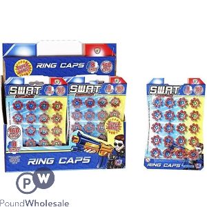 Shot Ring Caps 8 Shot 20pc 160 Caps Cdu