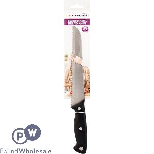 Prima Stainless Steel Bread Knife 8"