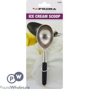 Prima Polished Chrome Ice Cream Scoop