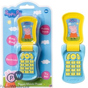 Peppa Pig Peppa&#039;s Electronic Flip Mobile Phone