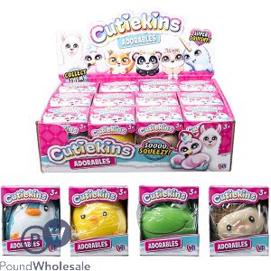 Cutiekins Super Squishy Adorables Toys Cdu Assorted