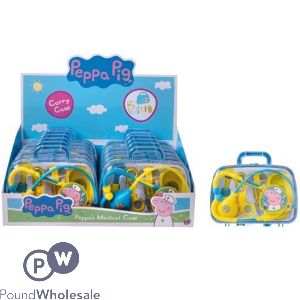 Peppa Pig Peppa&#039;s Medical Case CDU Assorted Colours