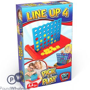 Epic Fun Pick & Play Line Up 4 Play Set