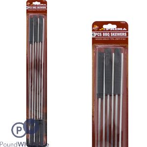 Prima Bbq Skewers 47.5cm 6pc