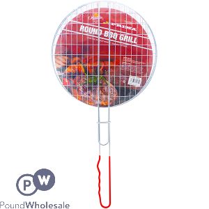 Prima Round BBQ Grill Basket 31cm