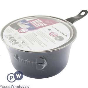Prima Non-stick Milk Pan With Glass Lid 16cm 1.8l