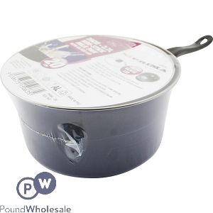 PRIMA NON-STICK MILK PAN WITH GLASS LID 20CM 2.7L